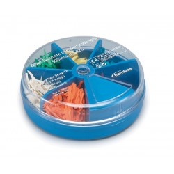 Cuñas de Madera Surtidas con Dispensador 500u Kerr